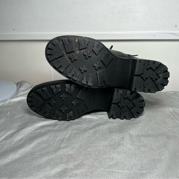 Vince Camuto Combat Leather Boots - Picture 4 of 9